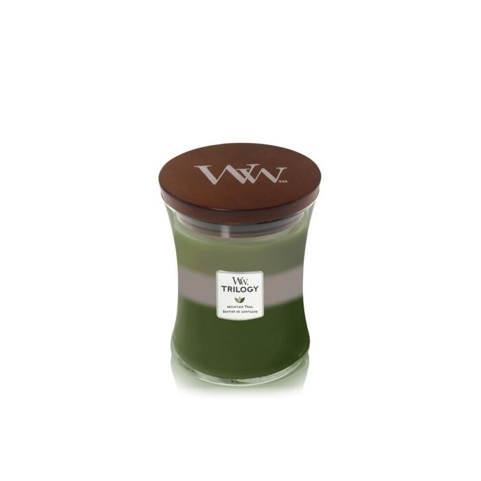 Woodwick Medium Jar Trilogy - Mountain Trail